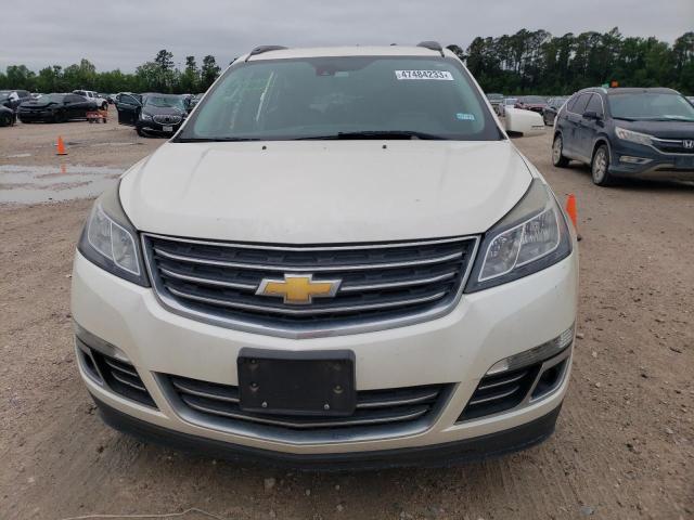 1GNKRJKD8FJ245353 - 2015 CHEVROLET TRAVERSE LTZ WHITE photo 5