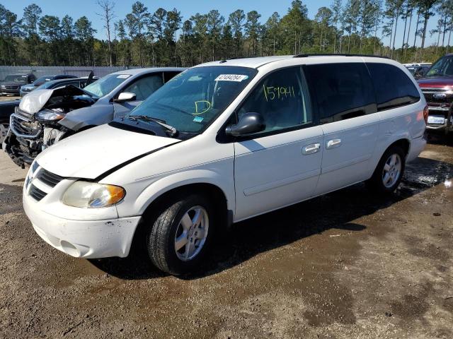 2D4GP44LX7R250662 - 2007 DODGE GRAND CARA SXT WHITE photo 1