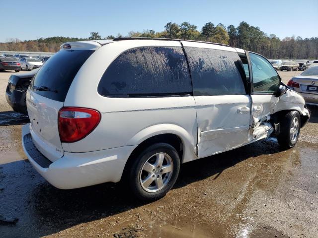 2D4GP44LX7R250662 - 2007 DODGE GRAND CARA SXT WHITE photo 3