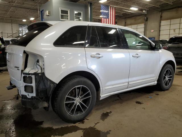 2FMDK4AK0DBA05041 - 2013 FORD EDGE SPORT WHITE photo 3