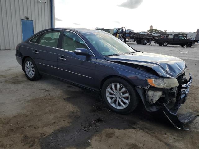 KMHFC46F87A242426 - 2007 HYUNDAI AZERA SE BLUE photo 4