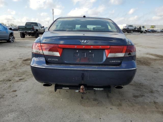 KMHFC46F87A242426 - 2007 HYUNDAI AZERA SE BLUE photo 6