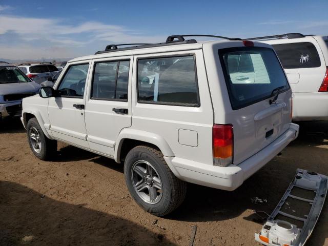 1J4FF58S8YL158750 - 2000 JEEP CHEROKEE CLASSIC WHITE photo 2