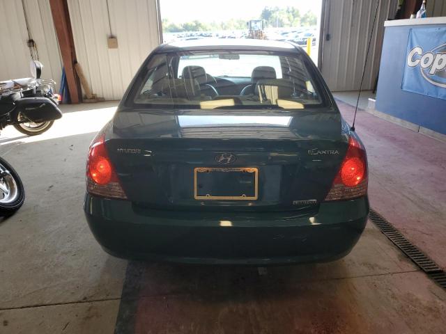 KMHDN46D36U285973 - 2006 HYUNDAI ELANTRA GLS GRAY photo 6