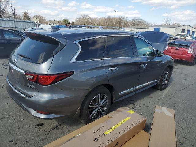 5N1DL0MM1KC568597 - 2019 INFINITI QX60 LUXE GRAY photo 3