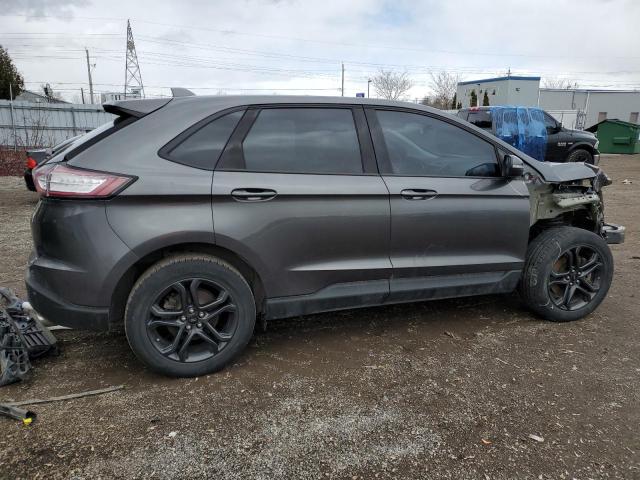 2FMPK4J98JBB82507 - 2018 FORD EDGE SEL CHARCOAL photo 3