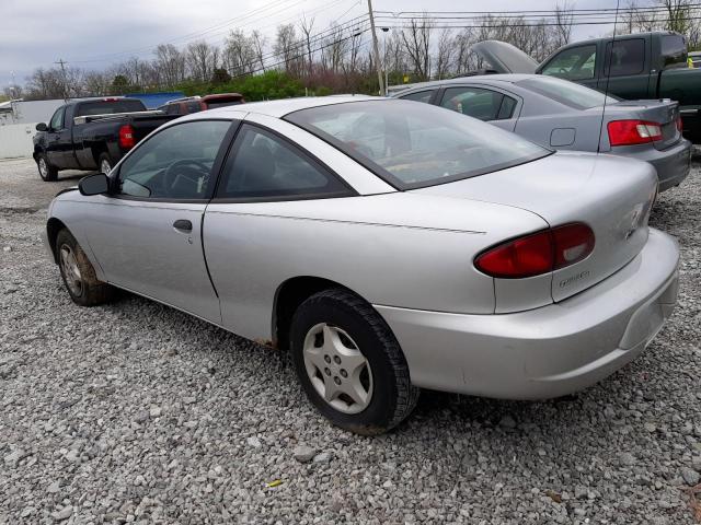 1G1JC1243Y7171869 - 2000 CHEVROLET CAVALIER SILVER photo 2