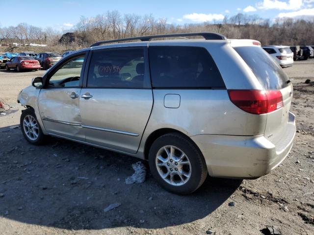 5TDZA22CX4S144472 - 2004 TOYOTA SIENNA XLE BEIGE photo 2