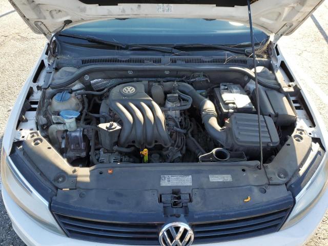 3VW2K7AJ4CM466113 - 2012 VOLKSWAGEN JETTA BASE 白色 照片 11