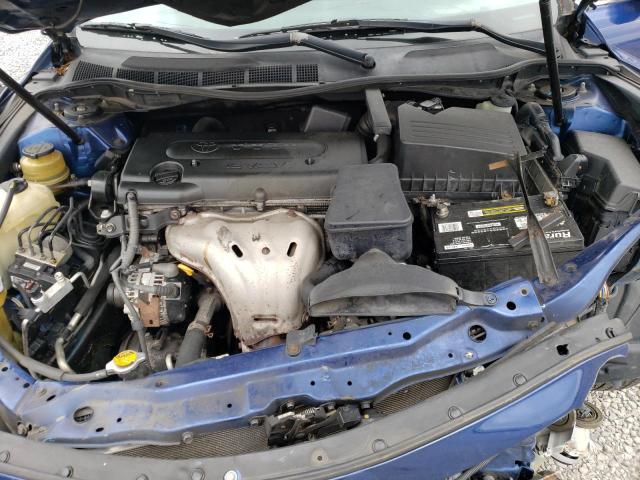 4T1BE46K89U369474 - 2009 TOYOTA CAMRY BASE BLUE photo 11