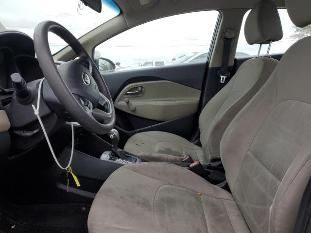 KNADM4A34E6379625 - 2014 KIA RIO LX BLACK photo 7