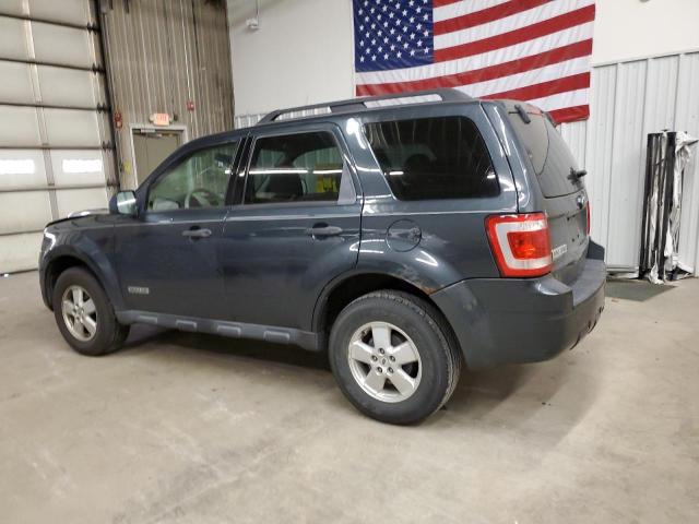 1FMCU03Z78KC72746 - 2008 FORD ESCAPE XLT GRAY photo 2