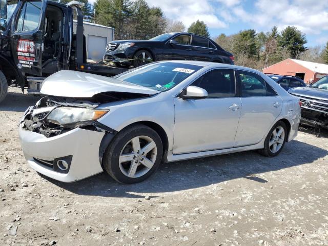 4T1BF1FK3CU593903 - 2012 TOYOTA CAMRY BASE SILVER photo 1