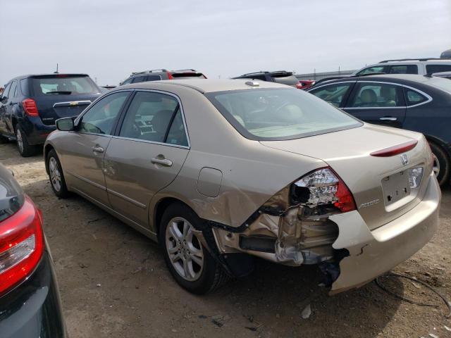 1HGCM56827A115894 - 2007 HONDA ACCORD EX TAN photo 2