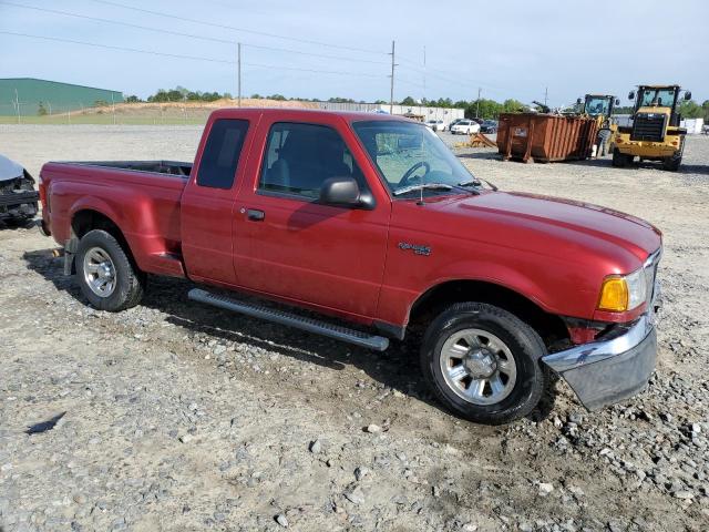 1FTYR44U74PA20238 - 2004 FORD RANGER SUPER CAB RED photo 4