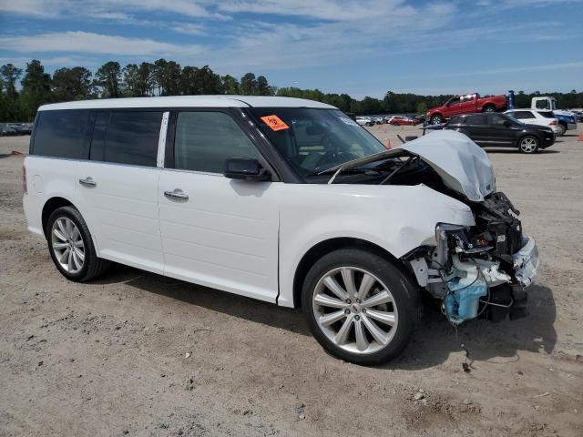 2FMGK5C8XKBA38775 - 2019 FORD FLEX SEL WHITE photo 4