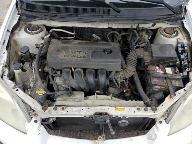 2T1KR32E16C554719 - 2006 TOYOTA COROLLA MA XR WHITE photo 11
