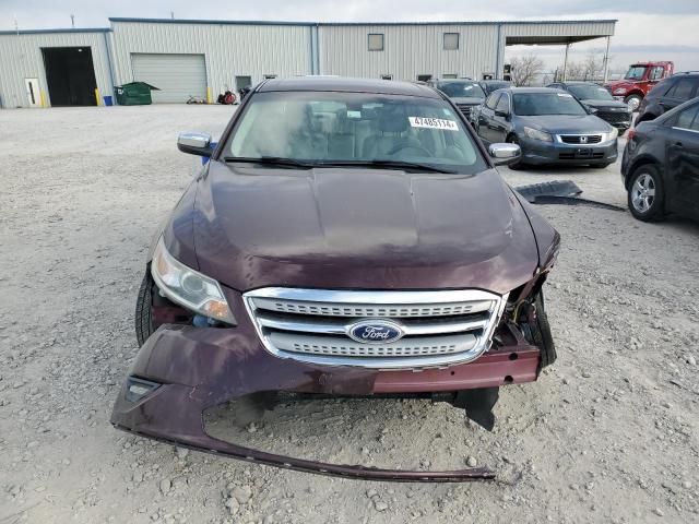 1FAHP2FW0BG111413 - 2011 FORD TAURUS LIMITED BURGUNDY photo 5