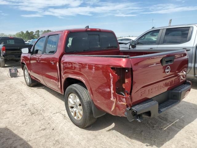 1N6ED1EJ1NN642994 - 2022 NISSAN FRONTIER S MAROON photo 2