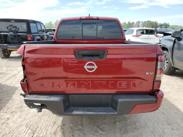 1N6ED1EJ1NN642994 - 2022 NISSAN FRONTIER S MAROON photo 6