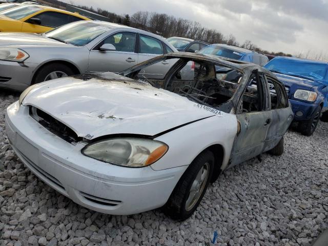 1FAHP55U64G112537 - 2004 FORD TAURUS SES WHITE photo 1