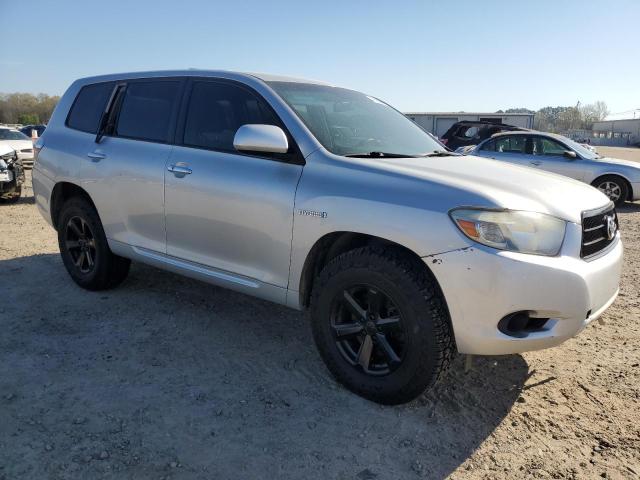 JTEEW41A982006796 - 2008 TOYOTA HIGHLANDER HYBRID SILVER photo 4