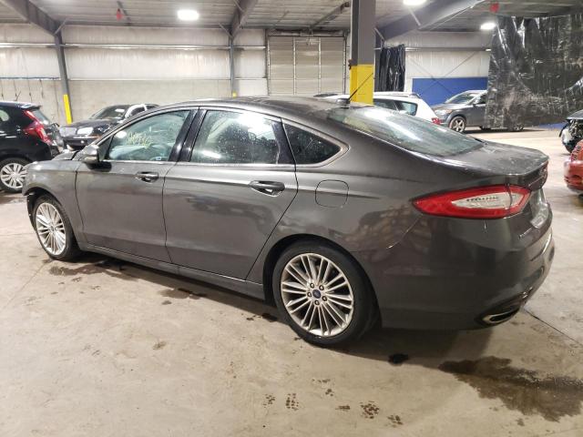 3FA6P0H92GR125350 - 2016 FORD FUSION SE GRAY photo 2