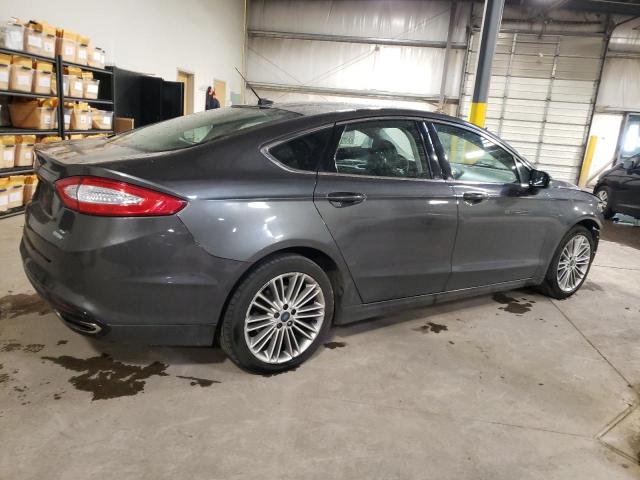 3FA6P0H92GR125350 - 2016 FORD FUSION SE GRAY photo 3