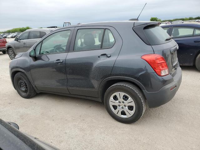 3GNCJKSBXGL121143 - 2016 CHEVROLET TRAX LS GRAY photo 2