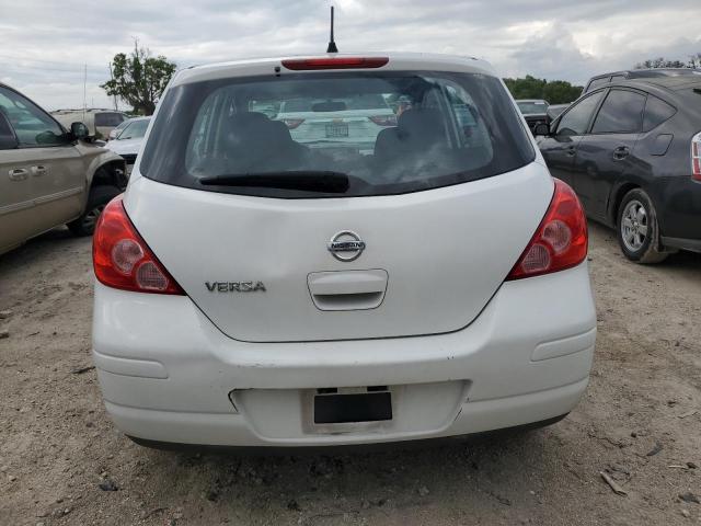 3N1BC1CP4CK236861 - 2012 NISSAN VERSA S WHITE photo 6