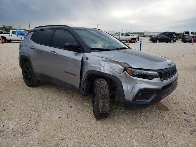 3C4NJDDNXPT502835 - 2023 JEEP COMPASS TRAILHAWK GRAY photo 4