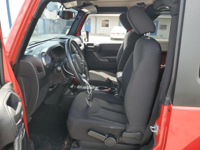 1C4AJWAG4FL573930 - 2015 JEEP WRANGLER SPORT RED photo 7