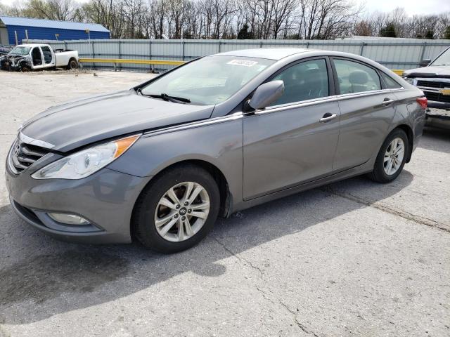 5NPEB4AC5DH774592 - 2013 HYUNDAI SONATA GLS GRAY photo 1