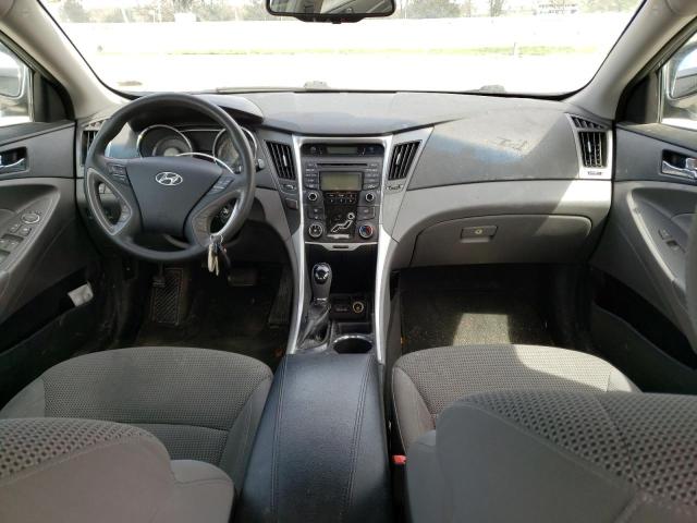 5NPEB4AC5DH774592 - 2013 HYUNDAI SONATA GLS GRAY photo 8