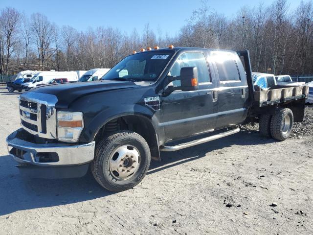 1FDWW37R08EC65221 - 2008 FORD F350 SUPER DUTY BLACK photo 1