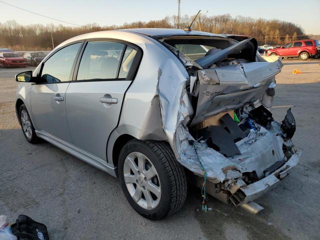 3N1AB6AP9CL662649 - 2012 NISSAN SENTRA 2.0 SILVER photo 2