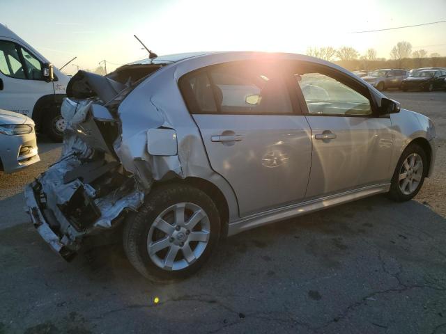 3N1AB6AP9CL662649 - 2012 NISSAN SENTRA 2.0 SILVER photo 3