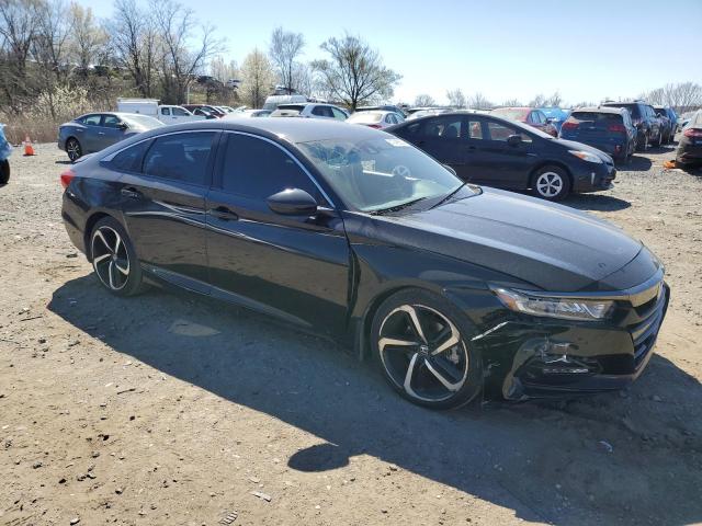 1HGCV1F33JA096080 - 2018 HONDA ACCORD SPORT BLACK photo 4