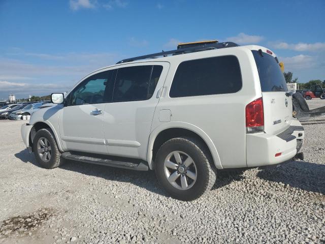 5N1AA0NC9FN609602 - 2015 NISSAN ARMADA SV WHITE photo 2