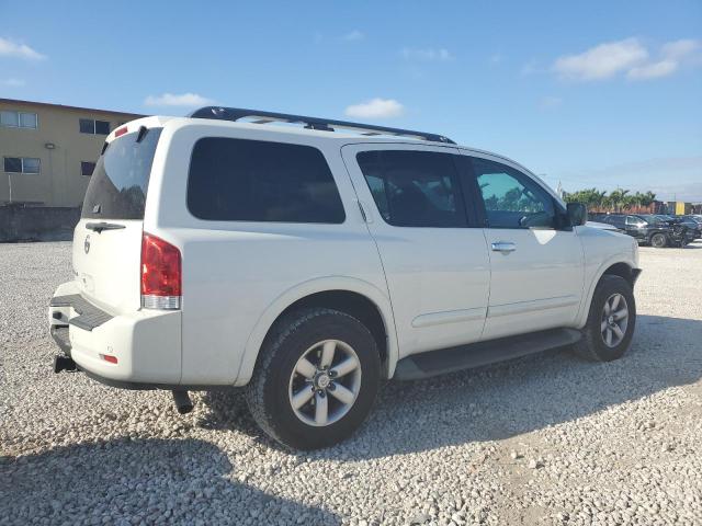 5N1AA0NC9FN609602 - 2015 NISSAN ARMADA SV WHITE photo 3