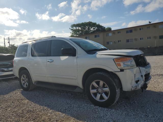 5N1AA0NC9FN609602 - 2015 NISSAN ARMADA SV WHITE photo 4