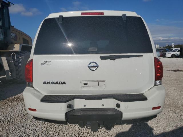 5N1AA0NC9FN609602 - 2015 NISSAN ARMADA SV WHITE photo 6