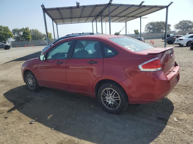 1FAHP3FN7AW198356 - 2010 FORD FOCUS SE RED photo 2