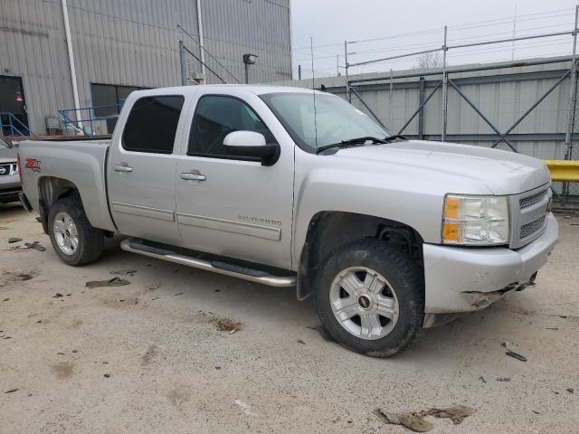 3GCRKSE32AG130147 - 2010 CHEVROLET SILVERADO K1500 LT SILVER photo 4