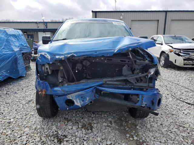 1FTRF12W69KB66957 - 2009 FORD F150 BLUE photo 5