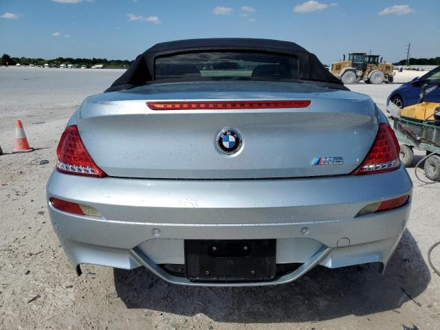 WBSEK93519CY80190 - 2009 BMW M6 SILVER photo 6