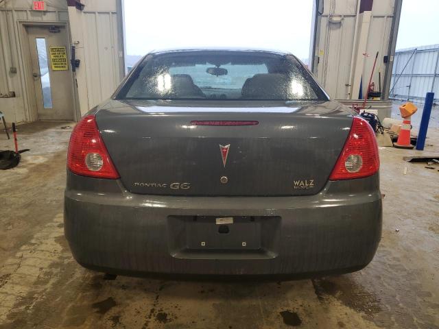 1G2ZG57B894113938 - 2009 PONTIAC G6 GRAY photo 6