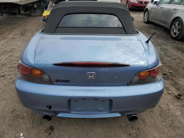 JHMAP21425S001917 - 2005 HONDA S2000 BLUE photo 6