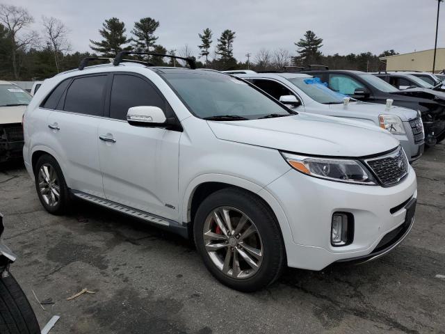 5XYKWDA7XFG577213 - 2015 KIA SORENTO SX WHITE photo 4