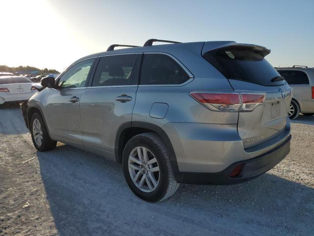 5TDZKRFH9FS081976 - 2015 TOYOTA HIGHLANDER LE SILVER photo 2